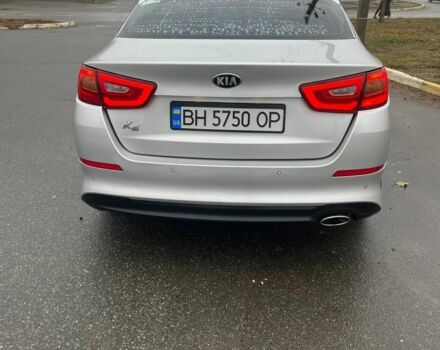 Серый Киа Оптима, объемом двигателя 2 л и пробегом 230 тыс. км за 8699 $, фото 1 на Automoto.ua