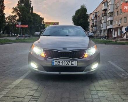 Серый Киа Оптима, объемом двигателя 2.4 л и пробегом 260 тыс. км за 8800 $, фото 5 на Automoto.ua