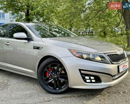 Сірий Кіа Оптіма, об'ємом двигуна 2 л та пробігом 115 тис. км за 9690 $, фото 1 на Automoto.ua