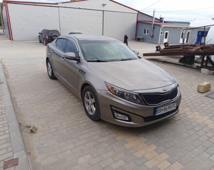 Серый Киа Оптима, объемом двигателя 2.4 л и пробегом 140 тыс. км за 9500 $, фото 2 на Automoto.ua