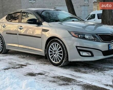 Серый Киа Оптима, объемом двигателя 2.4 л и пробегом 160 тыс. км за 6500 $, фото 7 на Automoto.ua