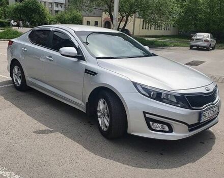 Сірий Кіа Оптіма, об'ємом двигуна 2 л та пробігом 330 тис. км за 9600 $, фото 4 на Automoto.ua