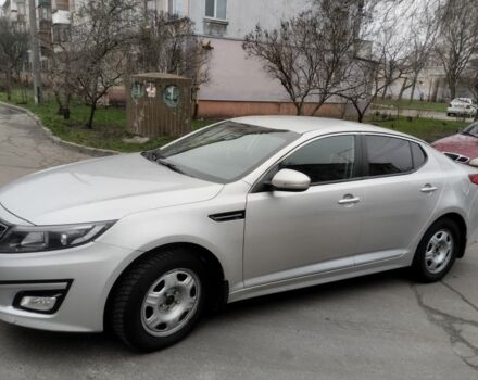 Серый Киа Оптима, объемом двигателя 2 л и пробегом 261 тыс. км за 6999 $, фото 5 на Automoto.ua