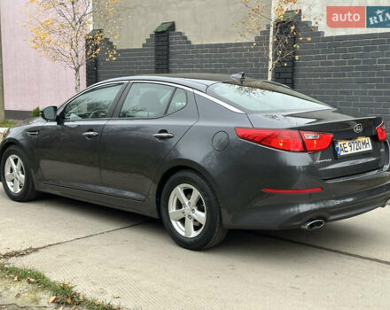 Серый Киа Оптима, объемом двигателя 2.36 л и пробегом 197 тыс. км за 8700 $, фото 23 на Automoto.ua