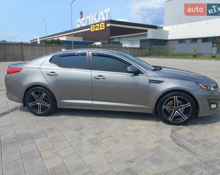 Серый Киа Оптима, объемом двигателя 2.4 л и пробегом 113 тыс. км за 10499 $, фото 14 на Automoto.ua