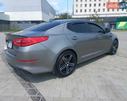 Серый Киа Оптима, объемом двигателя 2.4 л и пробегом 113 тыс. км за 10499 $, фото 13 на Automoto.ua