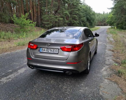 Сірий Кіа Оптіма, об'ємом двигуна 2.36 л та пробігом 186 тис. км за 11500 $, фото 11 на Automoto.ua