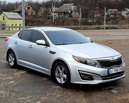 Серый Киа Оптима, объемом двигателя 2.4 л и пробегом 205 тыс. км за 10100 $, фото 1 на Automoto.ua