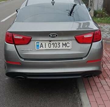 Серый Киа Оптима, объемом двигателя 2.36 л и пробегом 101 тыс. км за 9000 $, фото 4 на Automoto.ua