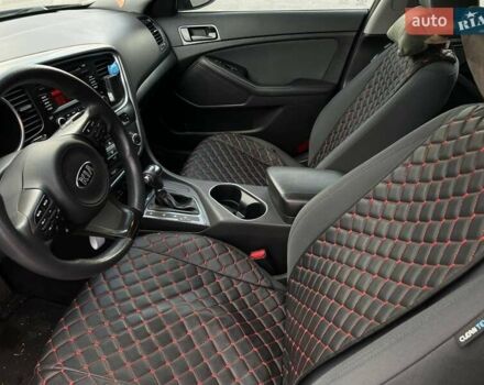 Серый Киа Оптима, объемом двигателя 2.36 л и пробегом 90 тыс. км за 10700 $, фото 12 на Automoto.ua