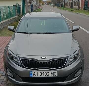 Серый Киа Оптима, объемом двигателя 2.36 л и пробегом 101 тыс. км за 9000 $, фото 1 на Automoto.ua