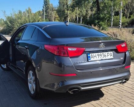 Серый Киа Оптима, объемом двигателя 2.4 л и пробегом 135 тыс. км за 9200 $, фото 3 на Automoto.ua