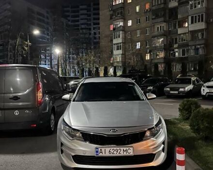 Сірий Кіа Оптіма, об'ємом двигуна 2.4 л та пробігом 210 тис. км за 10500 $, фото 1 на Automoto.ua