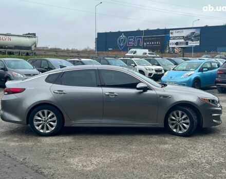 Серый Киа Оптима, объемом двигателя 2.4 л и пробегом 190 тыс. км за 12090 $, фото 9 на Automoto.ua