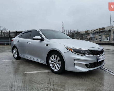 Серый Киа Оптима, объемом двигателя 2.4 л и пробегом 121 тыс. км за 12490 $, фото 2 на Automoto.ua