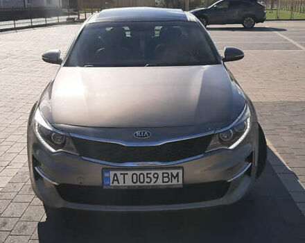 Серый Киа Оптима, объемом двигателя 2.36 л и пробегом 176 тыс. км за 12700 $, фото 8 на Automoto.ua
