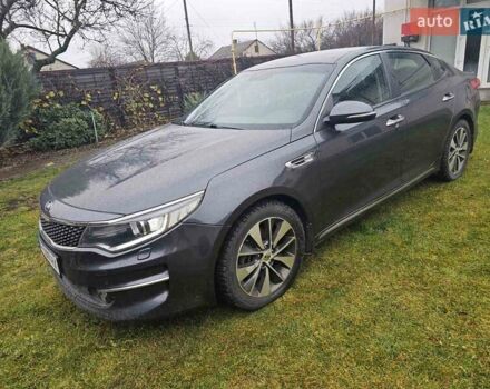 Серый Киа Оптима, объемом двигателя 1.69 л и пробегом 190 тыс. км за 12500 $, фото 2 на Automoto.ua
