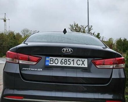 Серый Киа Оптима, объемом двигателя 2.36 л и пробегом 120 тыс. км за 10000 $, фото 12 на Automoto.ua