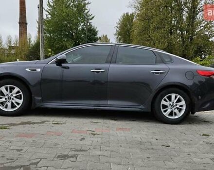 Серый Киа Оптима, объемом двигателя 2.36 л и пробегом 120 тыс. км за 10000 $, фото 14 на Automoto.ua