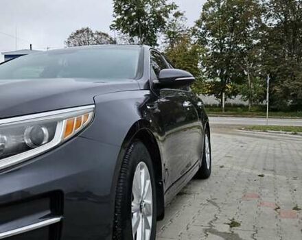 Серый Киа Оптима, объемом двигателя 2.36 л и пробегом 120 тыс. км за 10000 $, фото 16 на Automoto.ua
