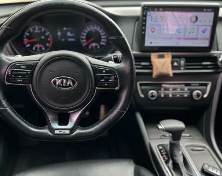Серый Киа Оптима, объемом двигателя 2 л и пробегом 210 тыс. км за 12999 $, фото 5 на Automoto.ua