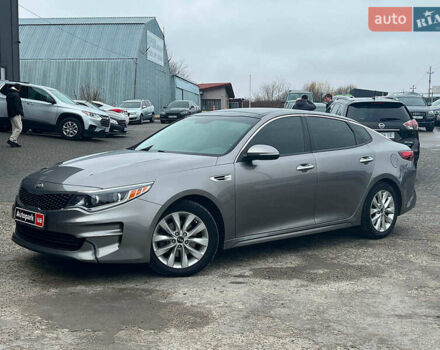 Серый Киа Оптима, объемом двигателя 2.4 л и пробегом 190 тыс. км за 12090 $, фото 2 на Automoto.ua