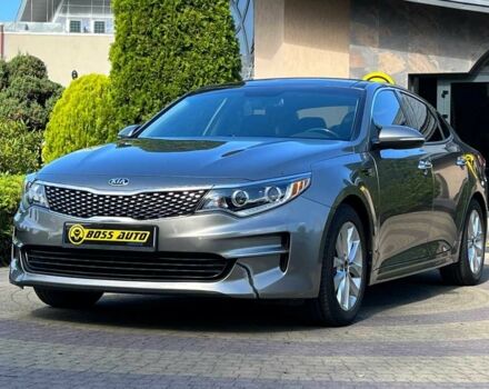 Серый Киа Оптима, объемом двигателя 2.4 л и пробегом 185 тыс. км за 12300 $, фото 2 на Automoto.ua