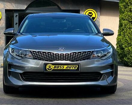 Серый Киа Оптима, объемом двигателя 2.4 л и пробегом 185 тыс. км за 12300 $, фото 1 на Automoto.ua