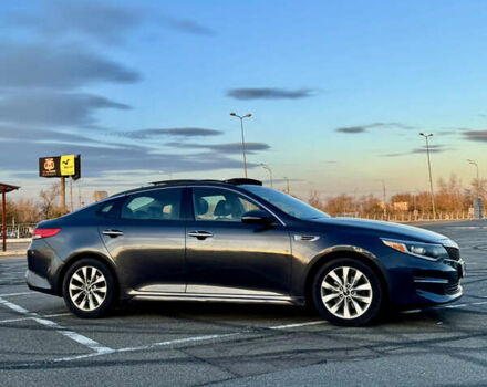 Серый Киа Оптима, объемом двигателя 2.36 л и пробегом 198 тыс. км за 12300 $, фото 2 на Automoto.ua