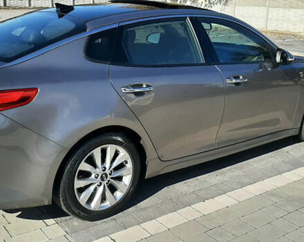 Серый Киа Оптима, объемом двигателя 2.36 л и пробегом 176 тыс. км за 12700 $, фото 14 на Automoto.ua