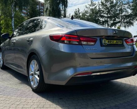 Серый Киа Оптима, объемом двигателя 2.4 л и пробегом 185 тыс. км за 12300 $, фото 4 на Automoto.ua