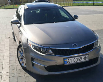 Серый Киа Оптима, объемом двигателя 2.36 л и пробегом 176 тыс. км за 12700 $, фото 4 на Automoto.ua