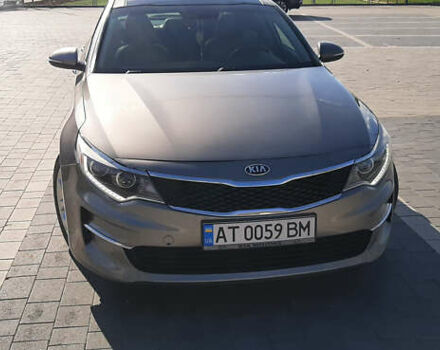 Серый Киа Оптима, объемом двигателя 2.36 л и пробегом 176 тыс. км за 12700 $, фото 6 на Automoto.ua