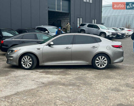 Серый Киа Оптима, объемом двигателя 2.4 л и пробегом 190 тыс. км за 12090 $, фото 3 на Automoto.ua