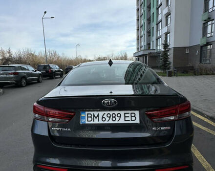 Сірий Кіа Оптіма, об'ємом двигуна 2 л та пробігом 142 тис. км за 10800 $, фото 2 на Automoto.ua