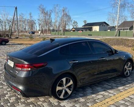Серый Киа Оптима, объемом двигателя 2 л и пробегом 163 тыс. км за 12000 $, фото 5 на Automoto.ua