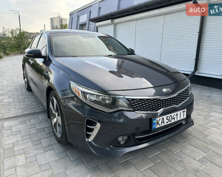 Серый Киа Оптима, объемом двигателя 2 л и пробегом 159 тыс. км за 12999 $, фото 1 на Automoto.ua