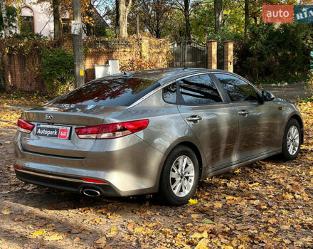 Серый Киа Оптима, объемом двигателя 2.4 л и пробегом 101 тыс. км за 10490 $, фото 11 на Automoto.ua