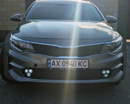 Серый Киа Оптима, объемом двигателя 2.4 л и пробегом 126 тыс. км за 11000 $, фото 30 на Automoto.ua