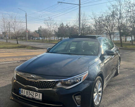 Сірий Кіа Оптіма, об'ємом двигуна 2.36 л та пробігом 117 тис. км за 12300 $, фото 8 на Automoto.ua