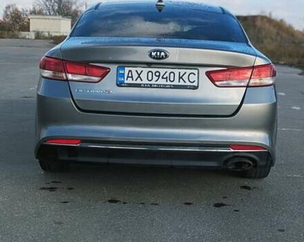 Серый Киа Оптима, объемом двигателя 2.4 л и пробегом 126 тыс. км за 11000 $, фото 32 на Automoto.ua
