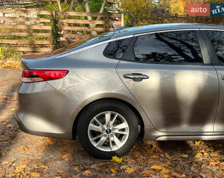 Серый Киа Оптима, объемом двигателя 2.4 л и пробегом 101 тыс. км за 10490 $, фото 12 на Automoto.ua