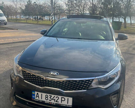 Сірий Кіа Оптіма, об'ємом двигуна 2.36 л та пробігом 117 тис. км за 12300 $, фото 2 на Automoto.ua