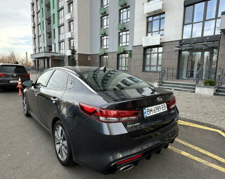 Сірий Кіа Оптіма, об'ємом двигуна 2 л та пробігом 142 тис. км за 10800 $, фото 3 на Automoto.ua