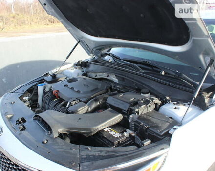 Серый Киа Оптима, объемом двигателя 2.4 л и пробегом 128 тыс. км за 11950 $, фото 114 на Automoto.ua