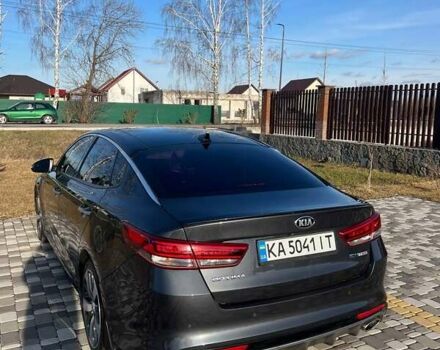Серый Киа Оптима, объемом двигателя 2 л и пробегом 163 тыс. км за 12000 $, фото 3 на Automoto.ua