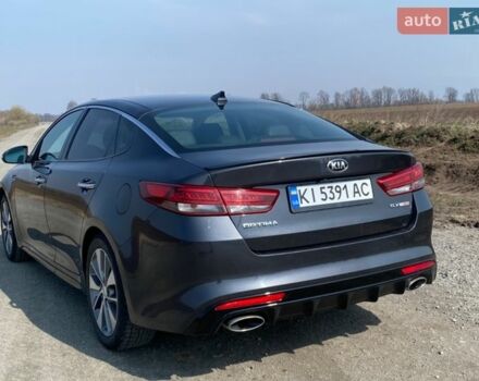 Сірий Кіа Оптіма, об'ємом двигуна 2 л та пробігом 144 тис. км за 12300 $, фото 10 на Automoto.ua