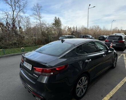 Сірий Кіа Оптіма, об'ємом двигуна 2 л та пробігом 142 тис. км за 10800 $, фото 5 на Automoto.ua