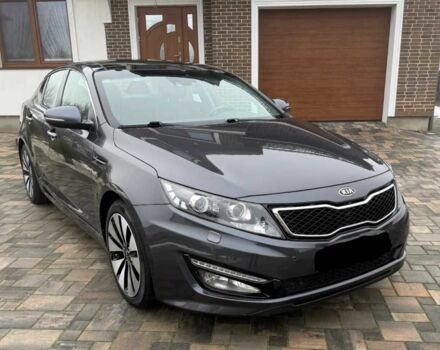 Серый Киа Оптима, объемом двигателя 2 л и пробегом 55 тыс. км за 8200 $, фото 4 на Automoto.ua