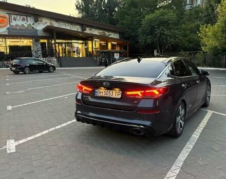 Серый Киа Оптима, объемом двигателя 2.36 л и пробегом 180 тыс. км за 15990 $, фото 4 на Automoto.ua